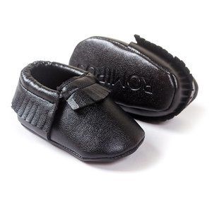 Baby Boys Girls Tassel Soft Soled Non-slip Crib Shoes Moccasins First Walkers
